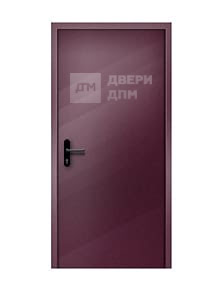 Противопожарная дверь со скрытыми петлями ДП-105